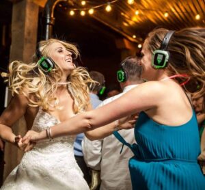 sounddown denver silent disco wedding event planning DJs